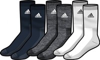 ponožky adidas uni-47-50